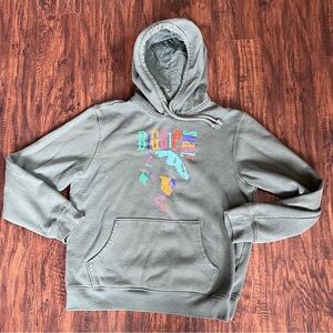 The Notorious BIG Biggie‎ Smalls Green Medium Hip Hop Mens Hoodie Sweatshirt